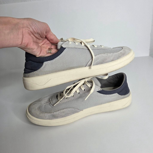 OluKai Punini Sneaker Gray Vapor /Trench Blue Sneakers Men\'s Size 9.5 main image 5